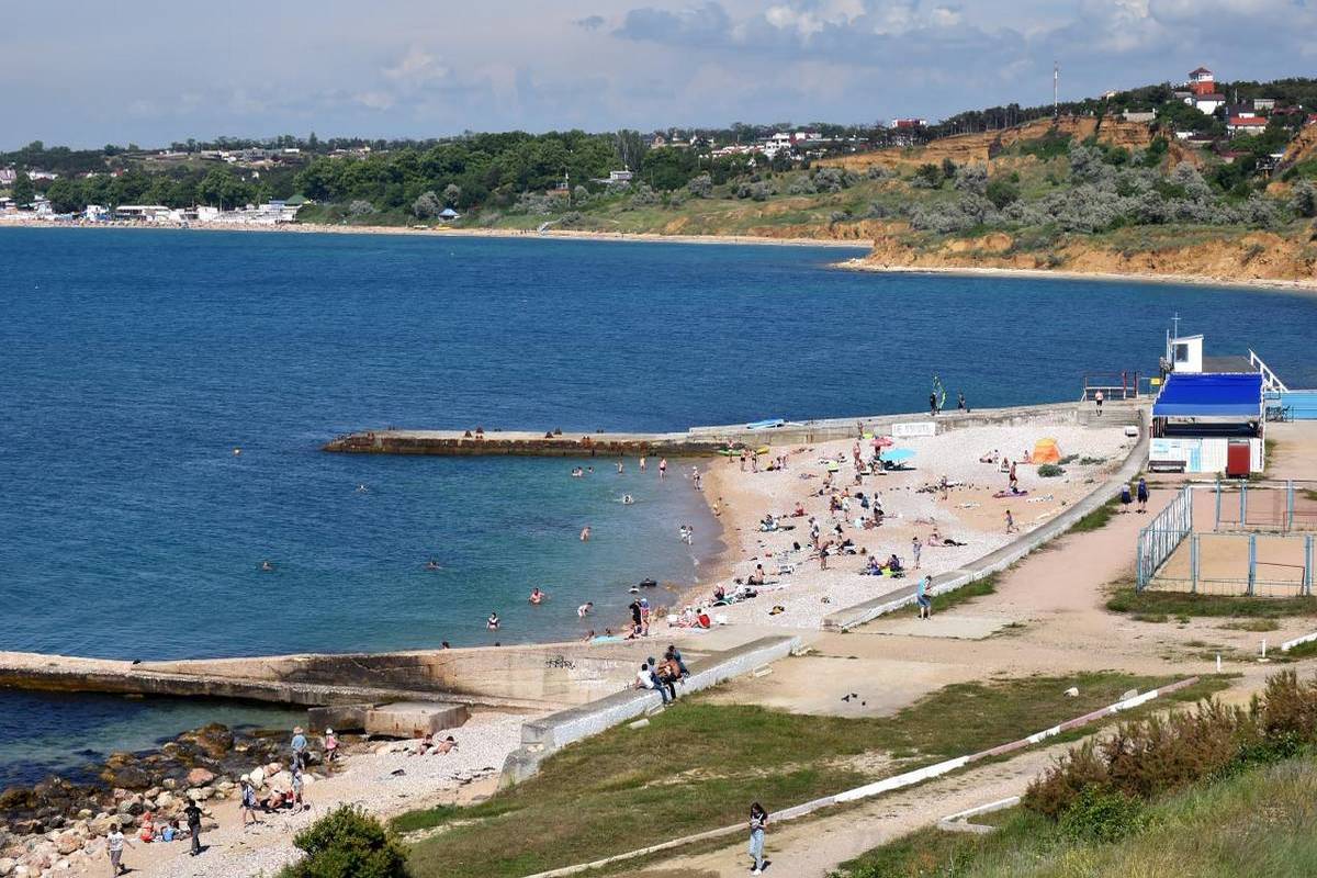 Севастополь пляж Толстяк